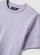 Purple pure cotton relaxed fit T-shirt_5