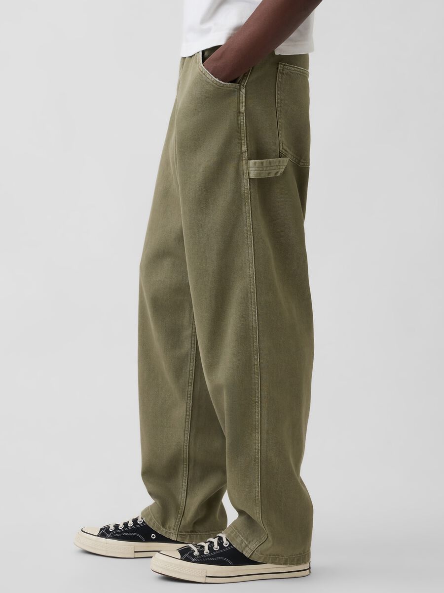 Cotton and lyocell blend trousers_3