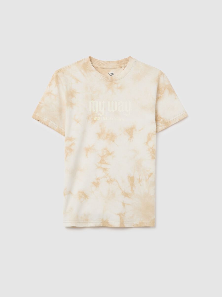 Boys' Multicolour Pure Cotton Regular Fit T-Shirt with Print_0