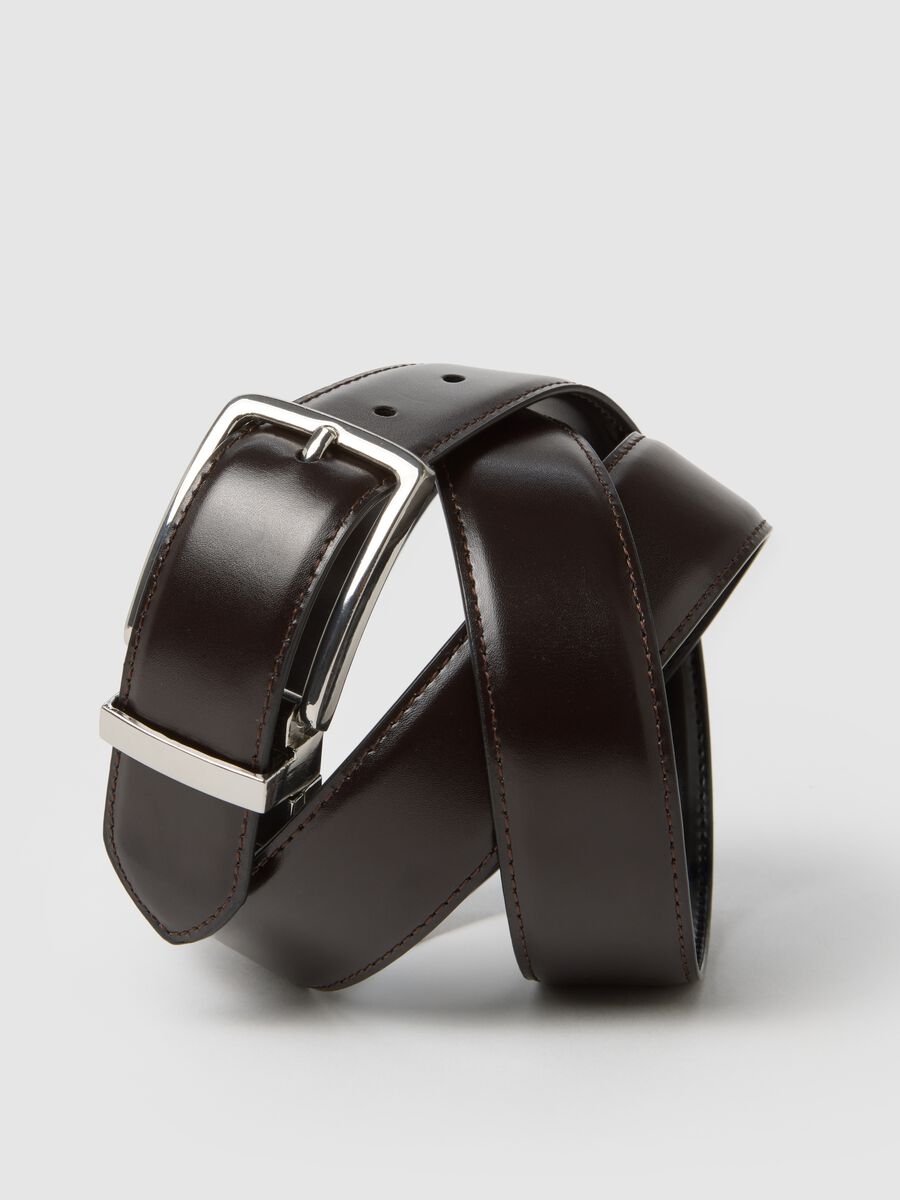 Multicolour genuine leather belt_2