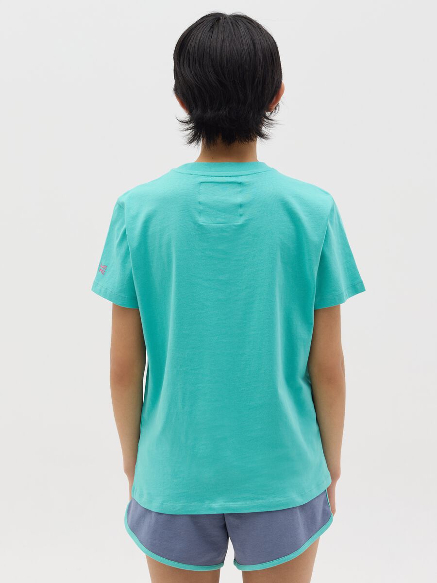 Light blue T-shirt with short sleeves_3