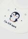 2-pack blue and white organic cotton-blend bibs with embroidery_2