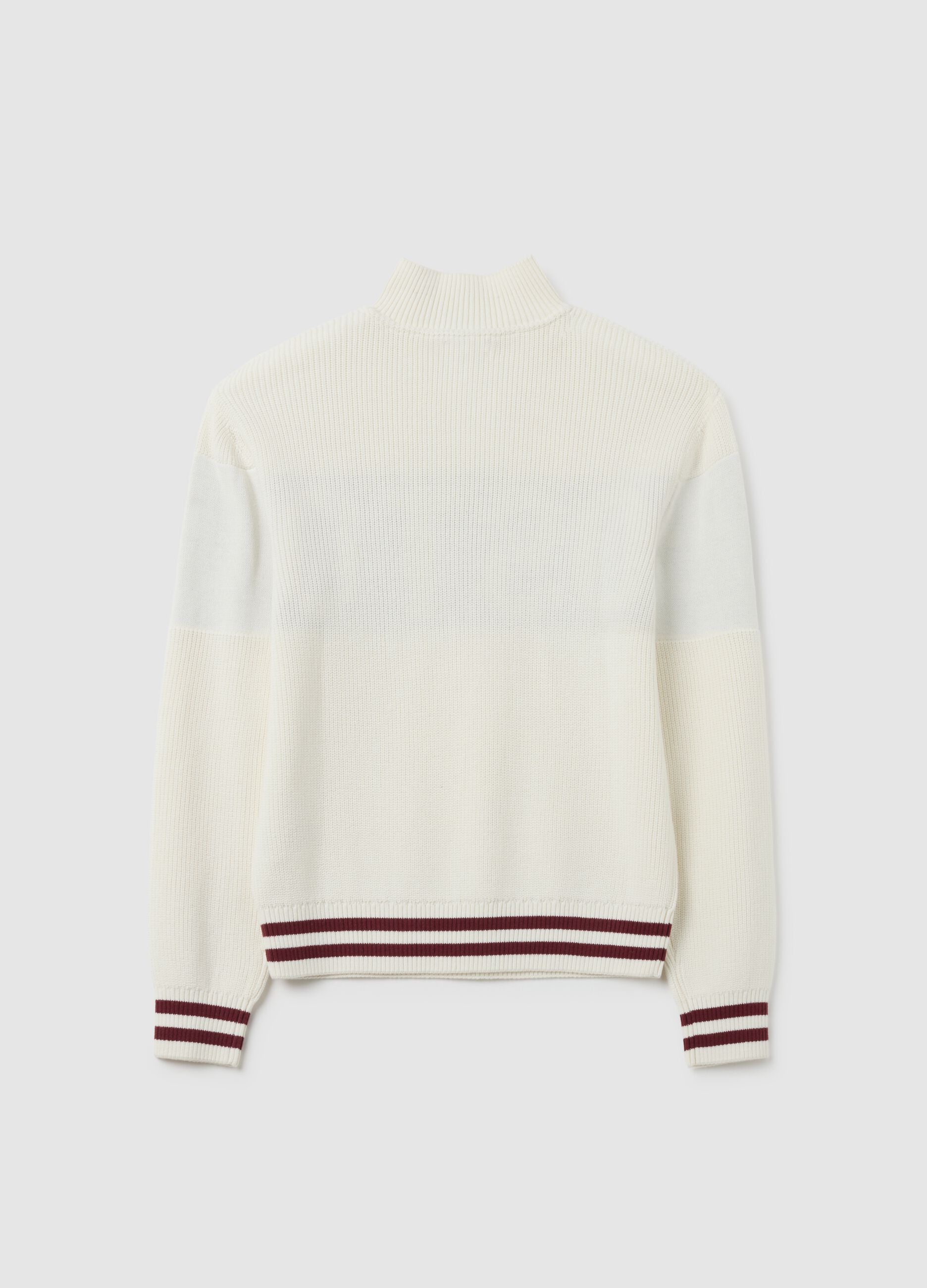 Boy's pure cotton multicolour regular fit jumper