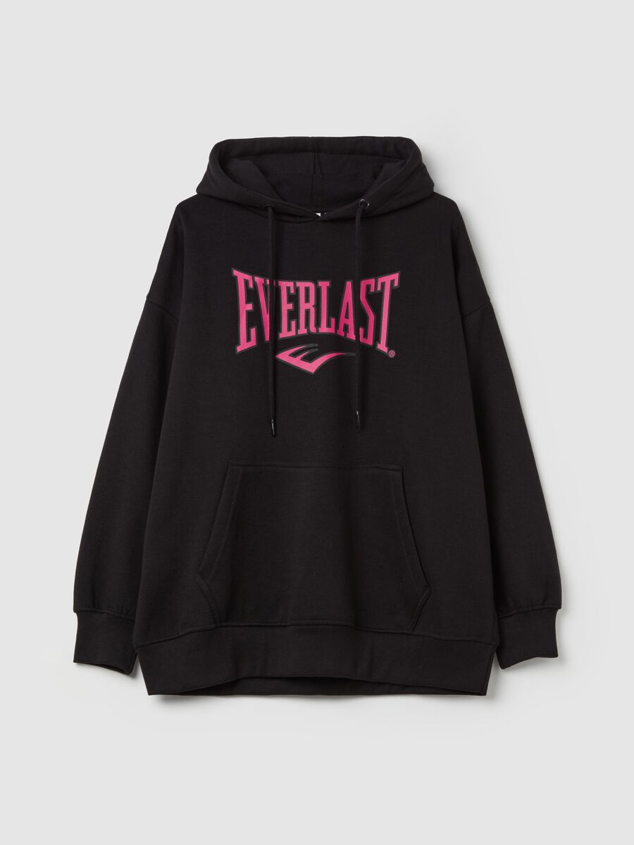 Sweatshirt with hood and logo print_4