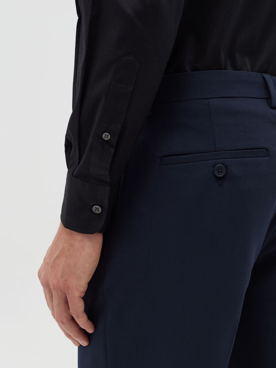 Regular-fit shirt in stretch cotton_3