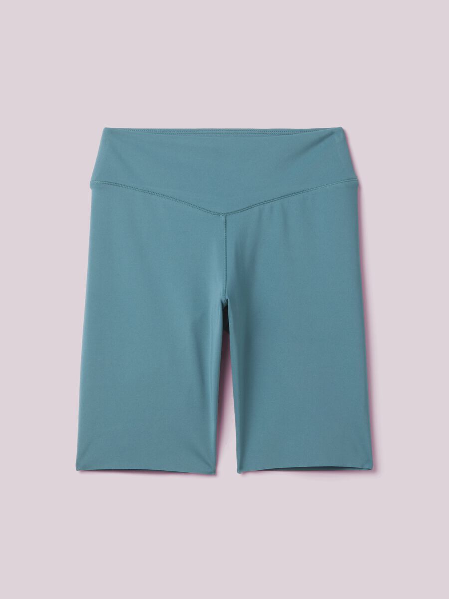 ALTAVIA STUDIO Technical Fabric Biker Shorts_4