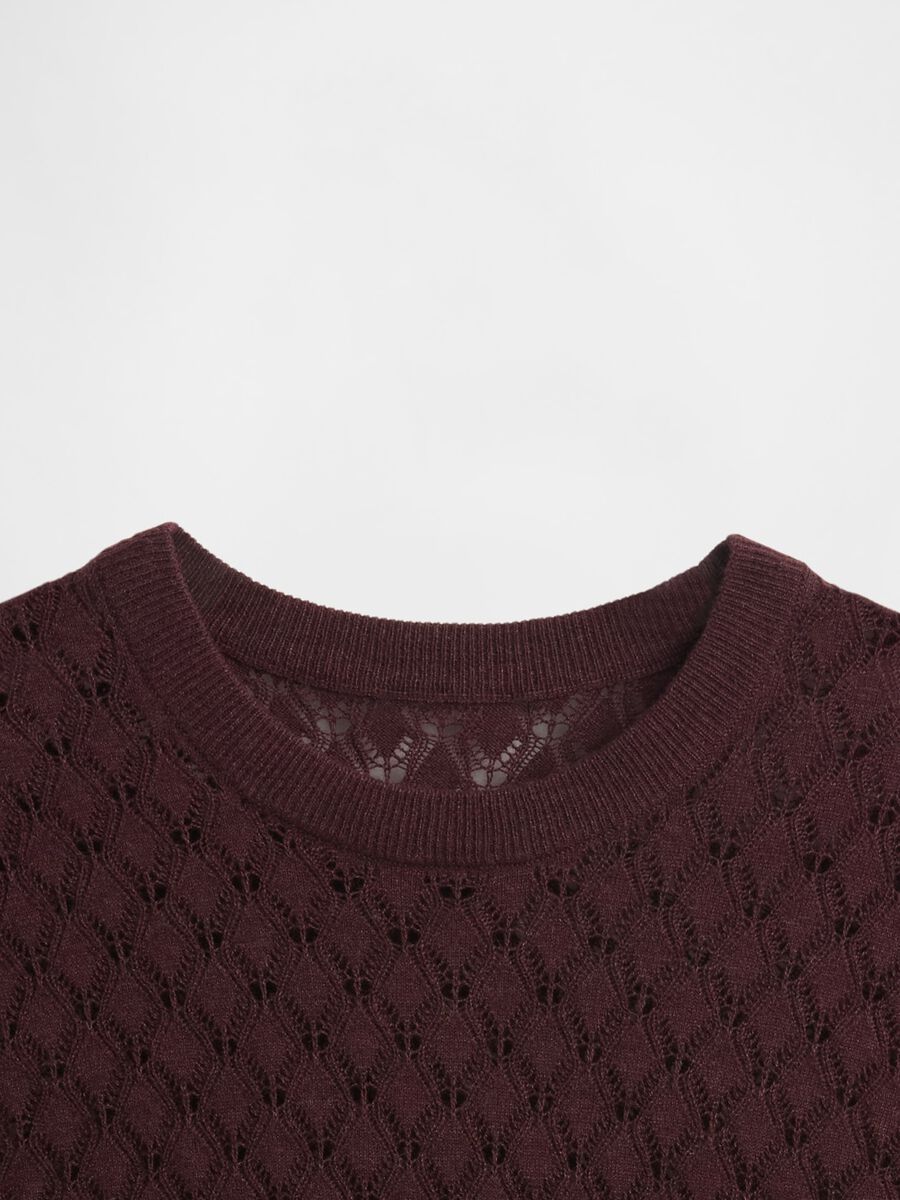 Maglione viola traforato_4