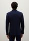 Slim Fit Blue Stretch Fabric Blazer_3