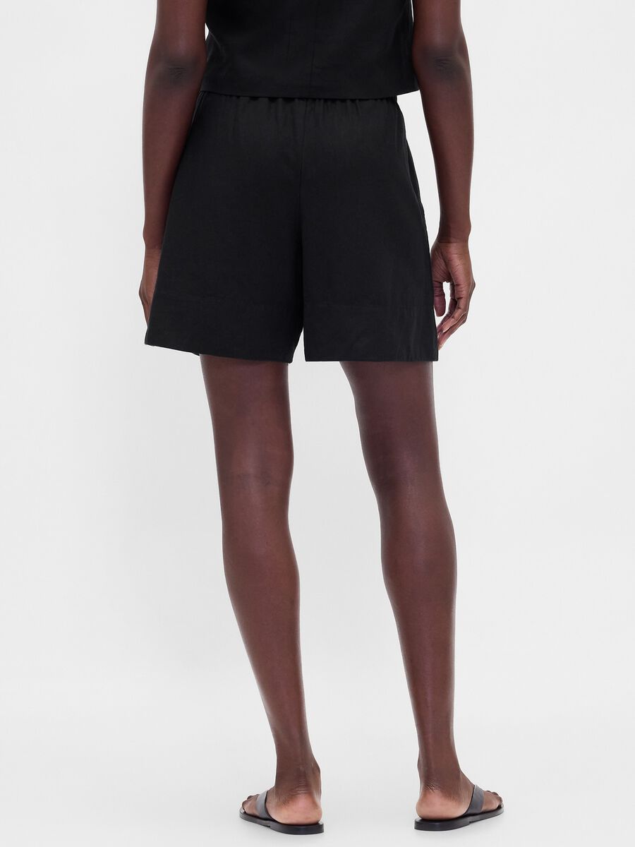 Linen-blend shorts_2