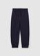 Fleece joggers with drawstring_0