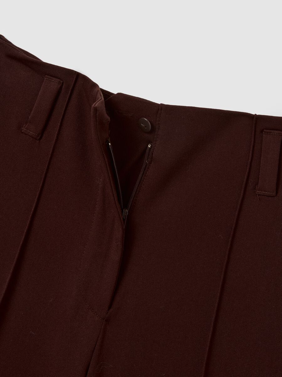 Brown wide leg trousers_5