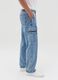Acid wash cargo jeans_3
