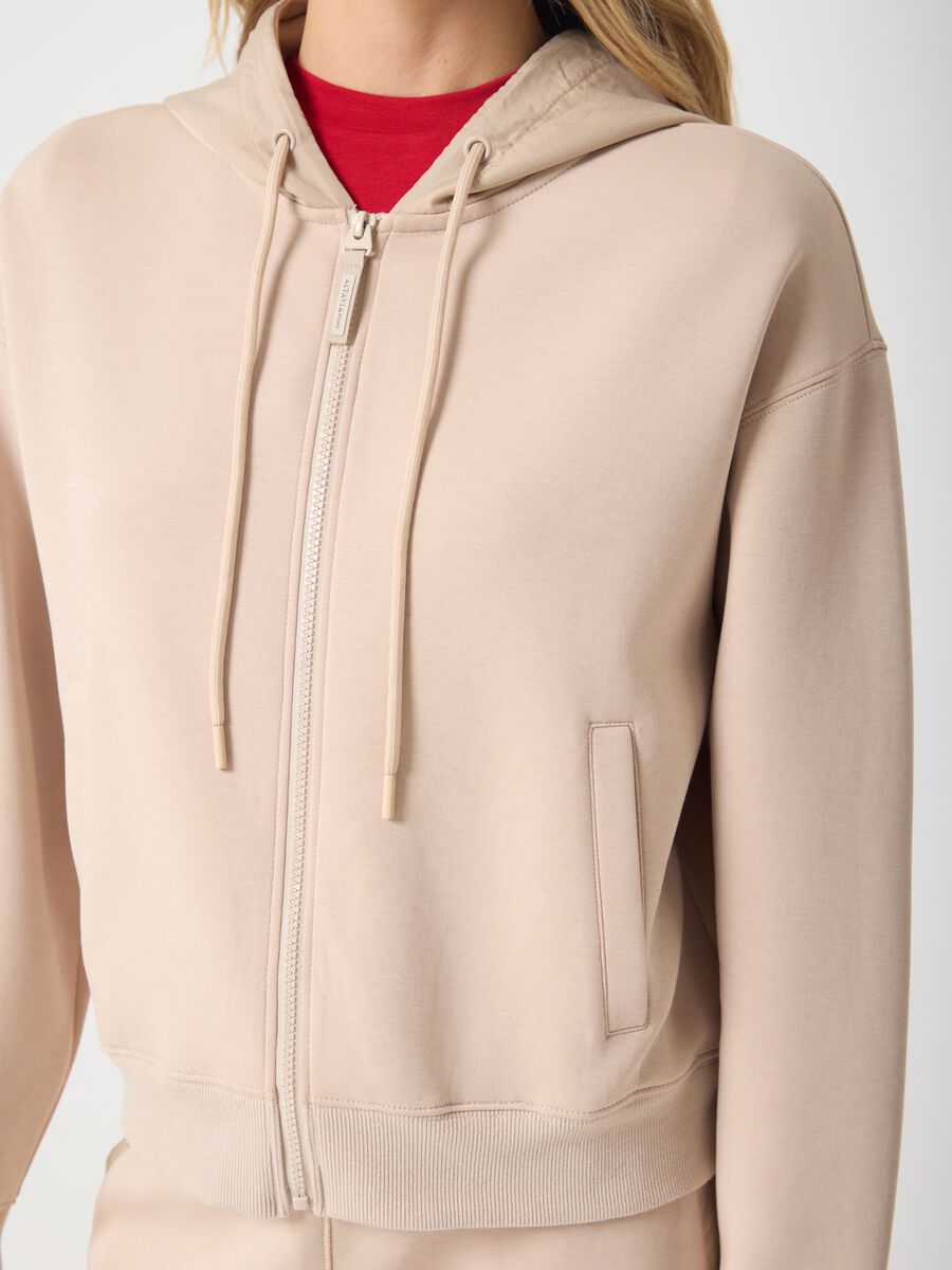 Full-zip crop with hood by ALTAVIA STUDIO_2
