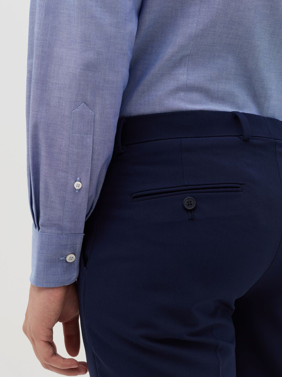Slim-fit pique shirt_3