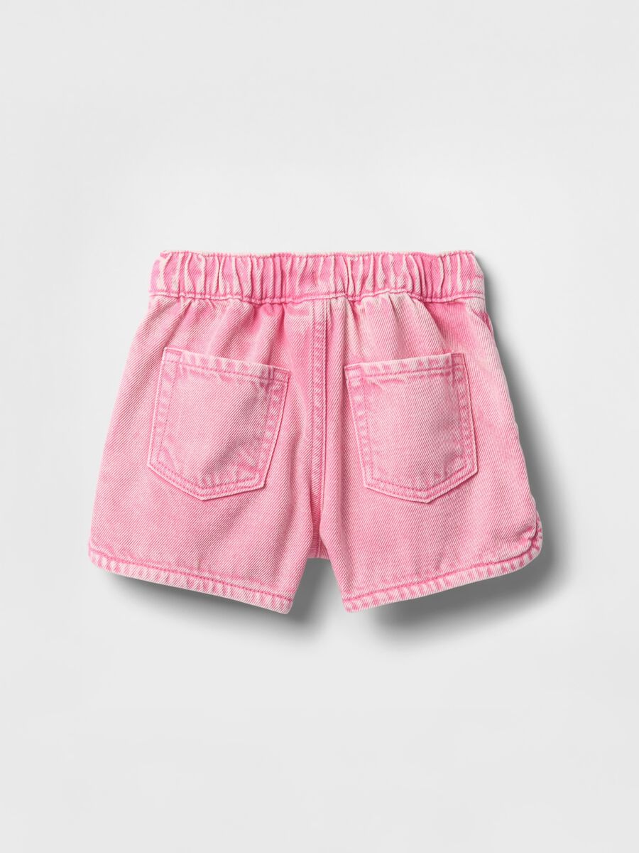 Girls' pink denim shorts by GAP Kids_2