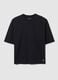 Black pure cotton boxy fit T-shirt_4