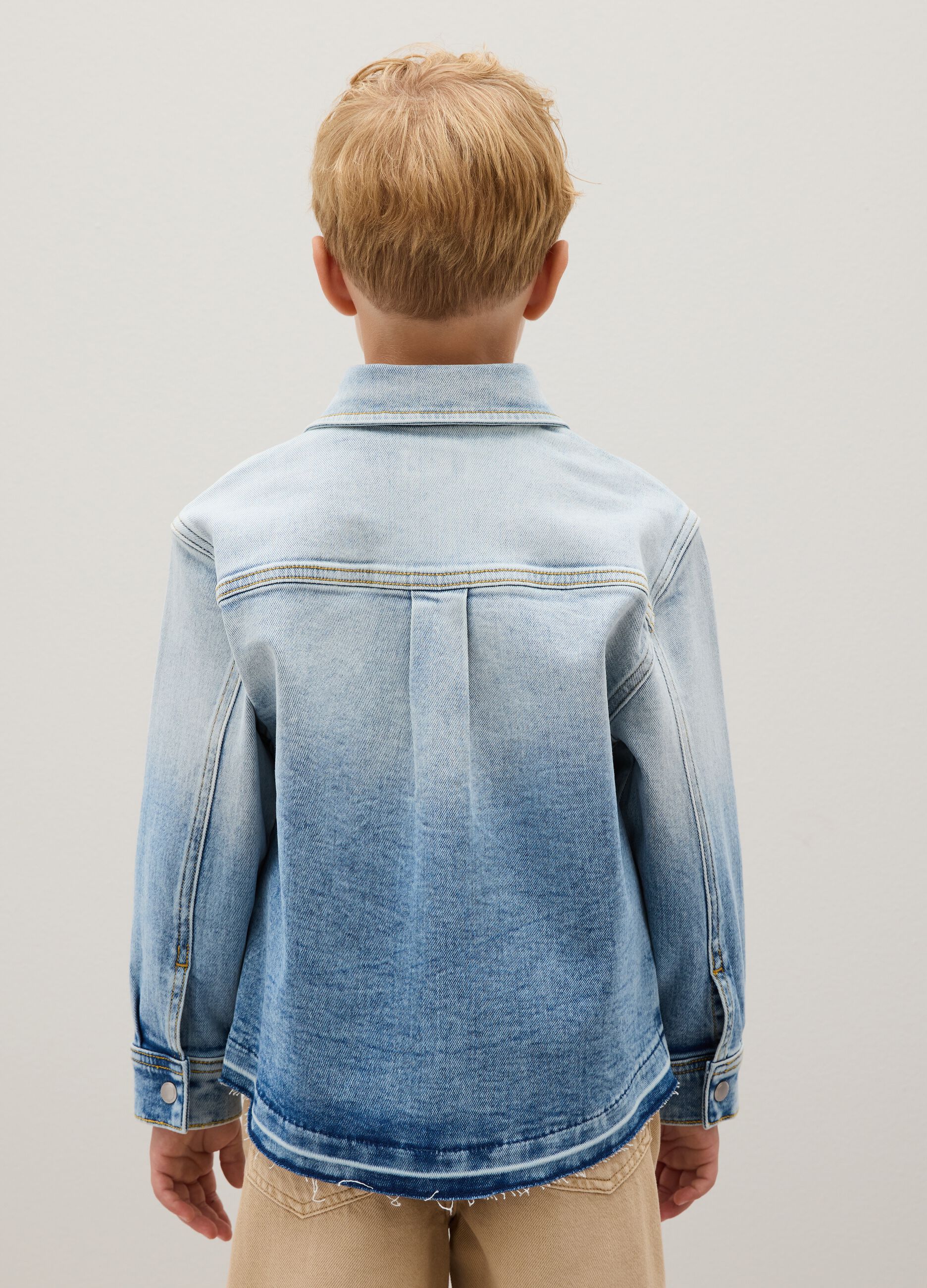 Children's denim shirt in regular fit