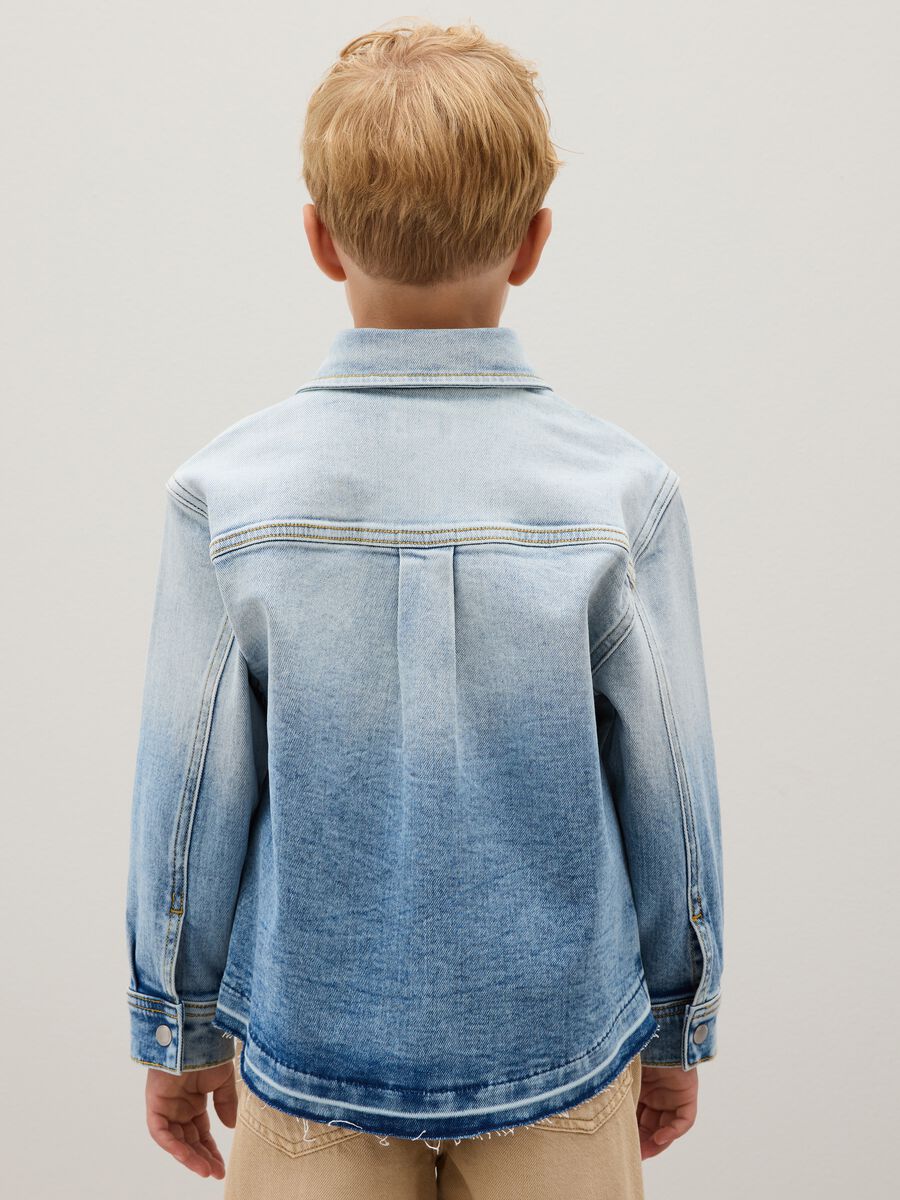 Children's denim shirt in regular fit_1