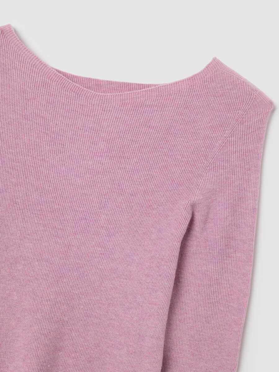 Maglione rosa regular fit_5