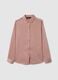 Pink satin shirt regular fit_4