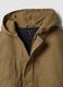 Beige pure cotton hooded jacket, oversized fit_2