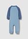 Baby's Blue Cotton Onesie_1