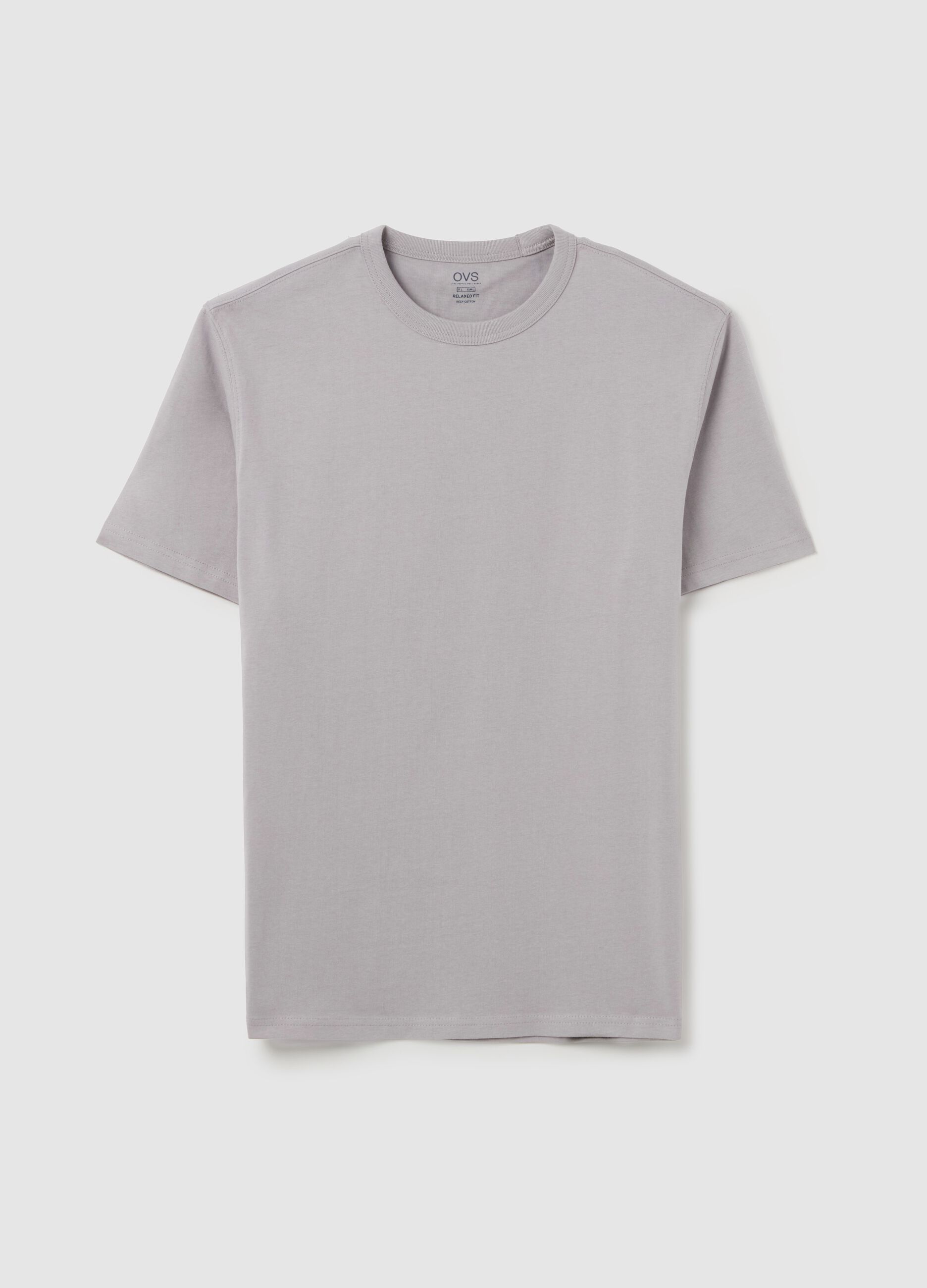 Relaxed-fit T-shirt with round neck