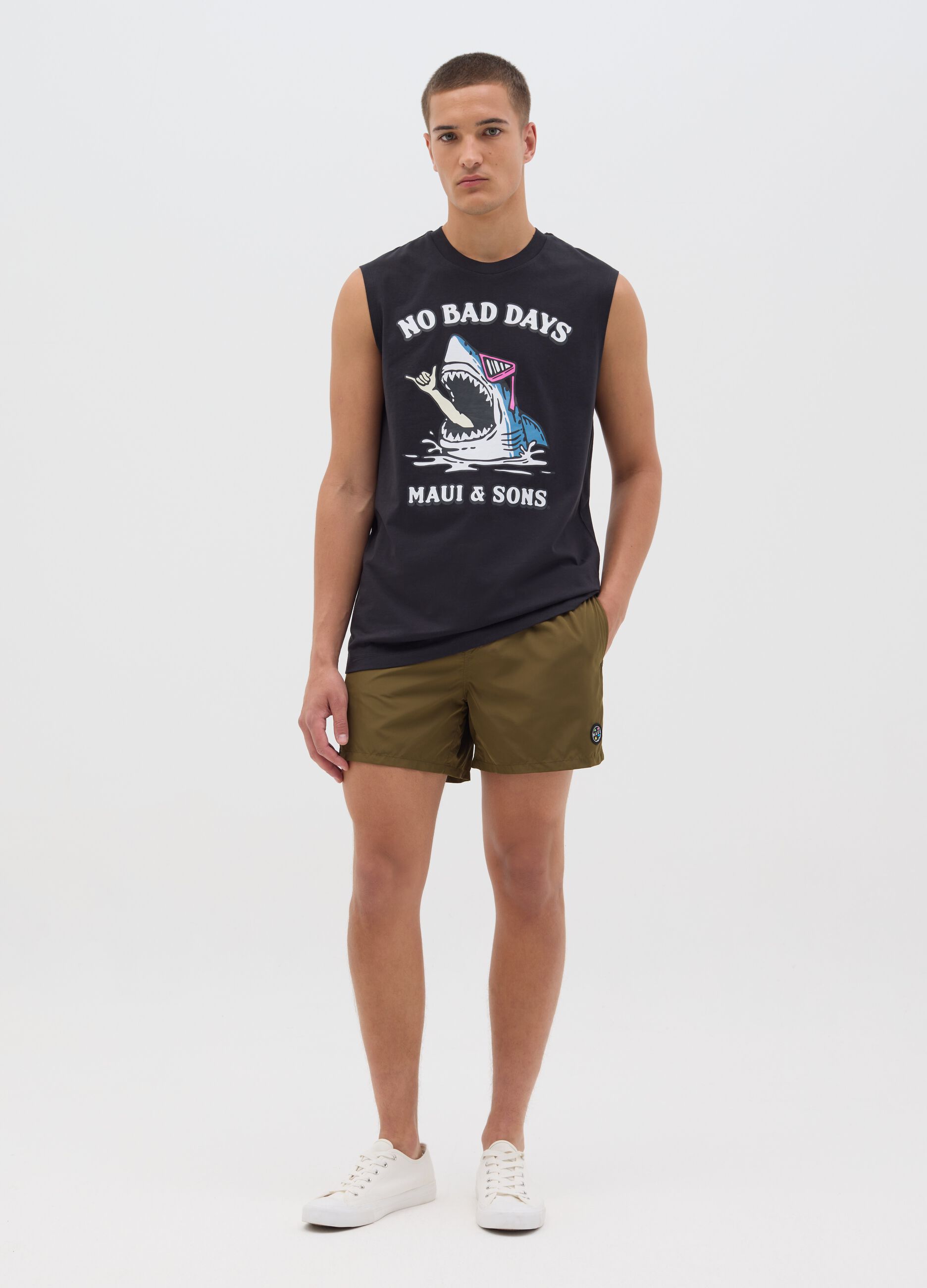 Green Maui Swim Shorts