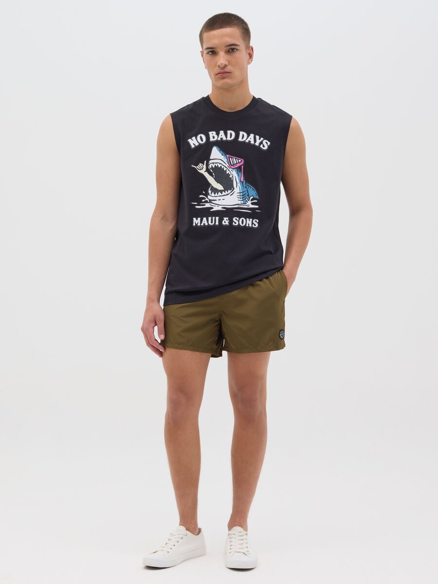 Green Maui Swim Shorts_0