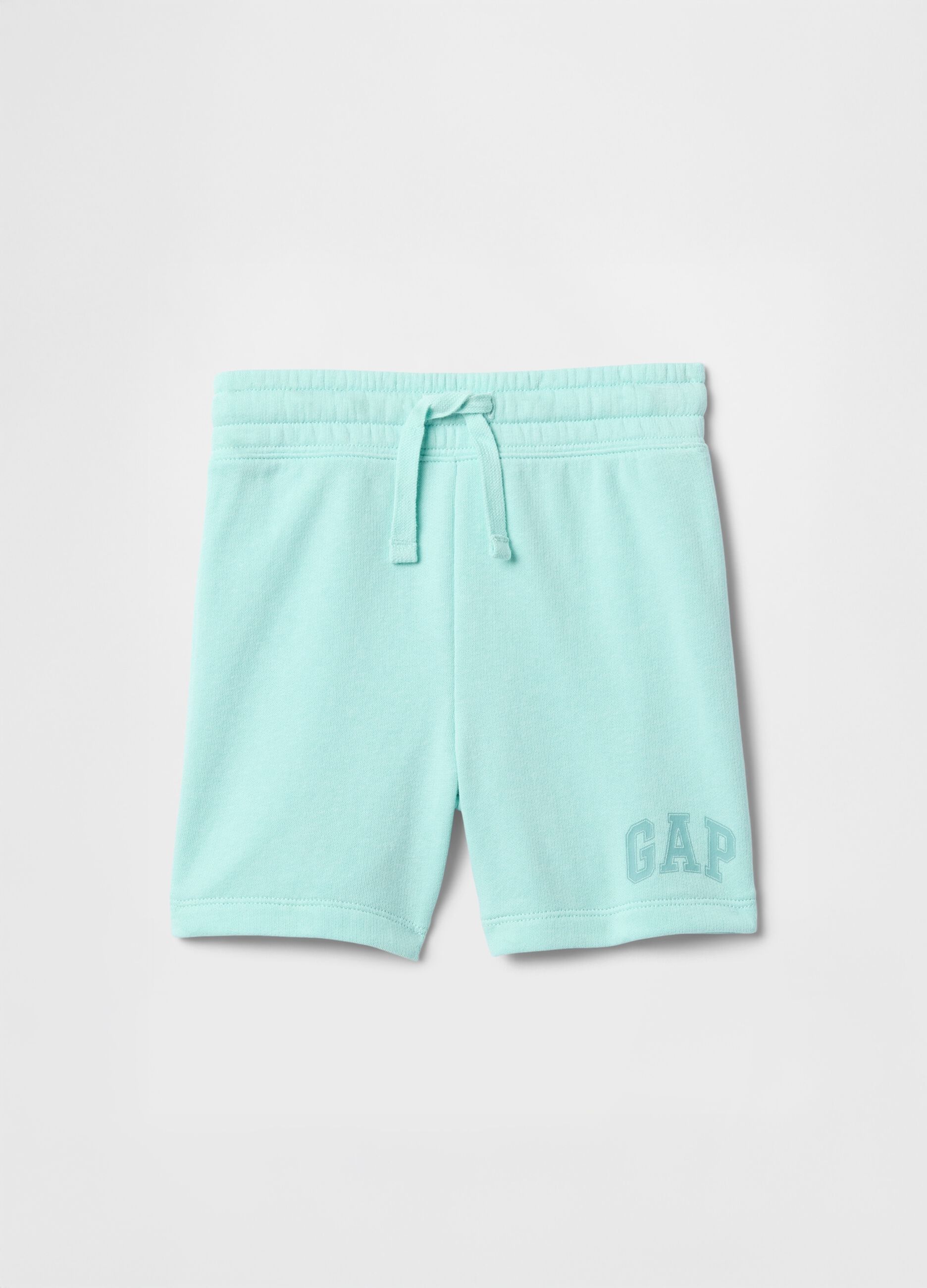 Blue Cotton Blend Shorts for Boys