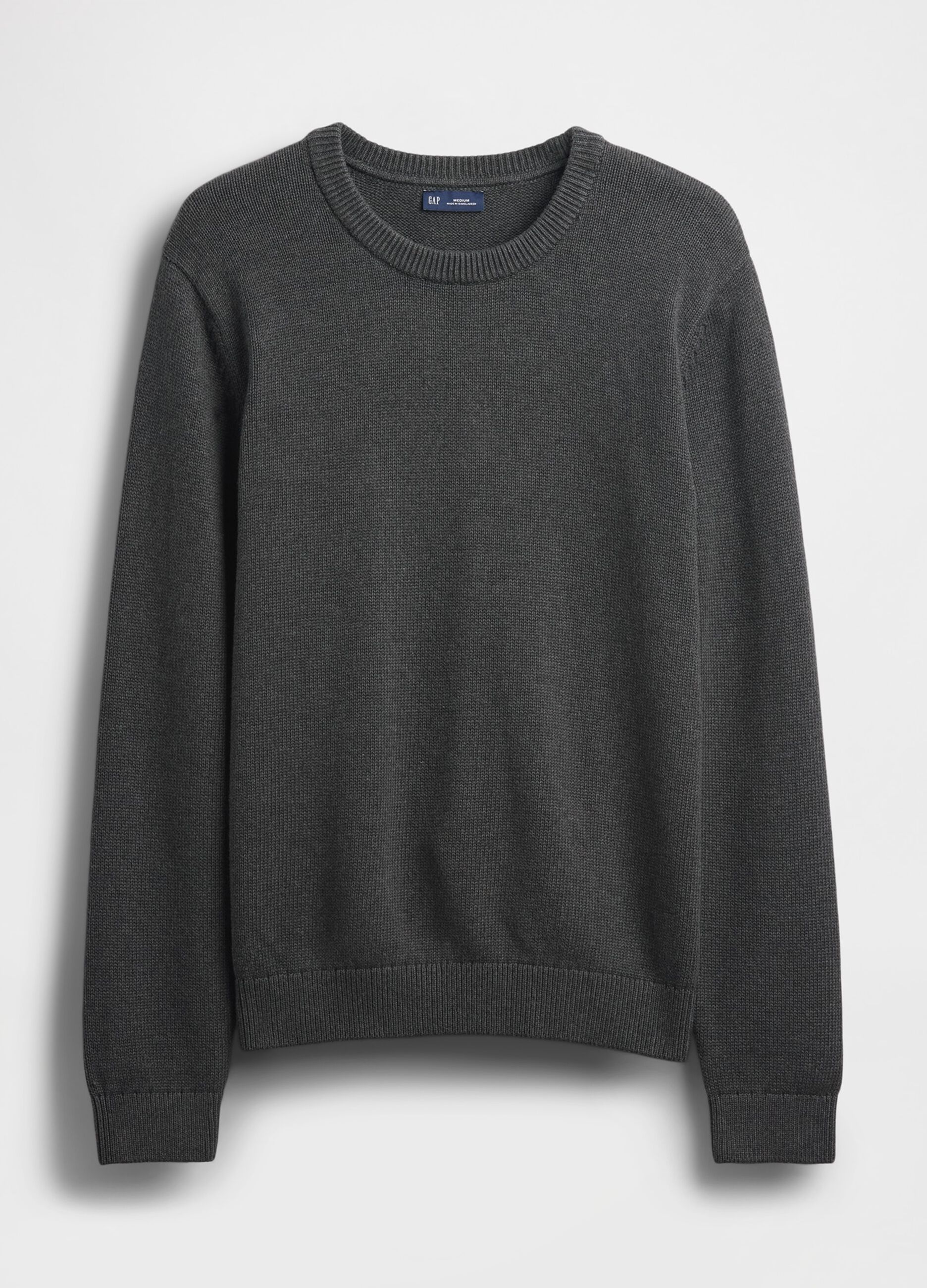 Grey cotton sweater