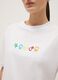 White pure cotton regular fit t-shirt with Sailor Moon embroidery_3