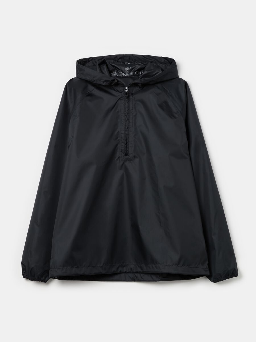 Half-zip waterproof jacket_4