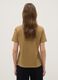 Brown pure cotton regular fit T-shirt_2