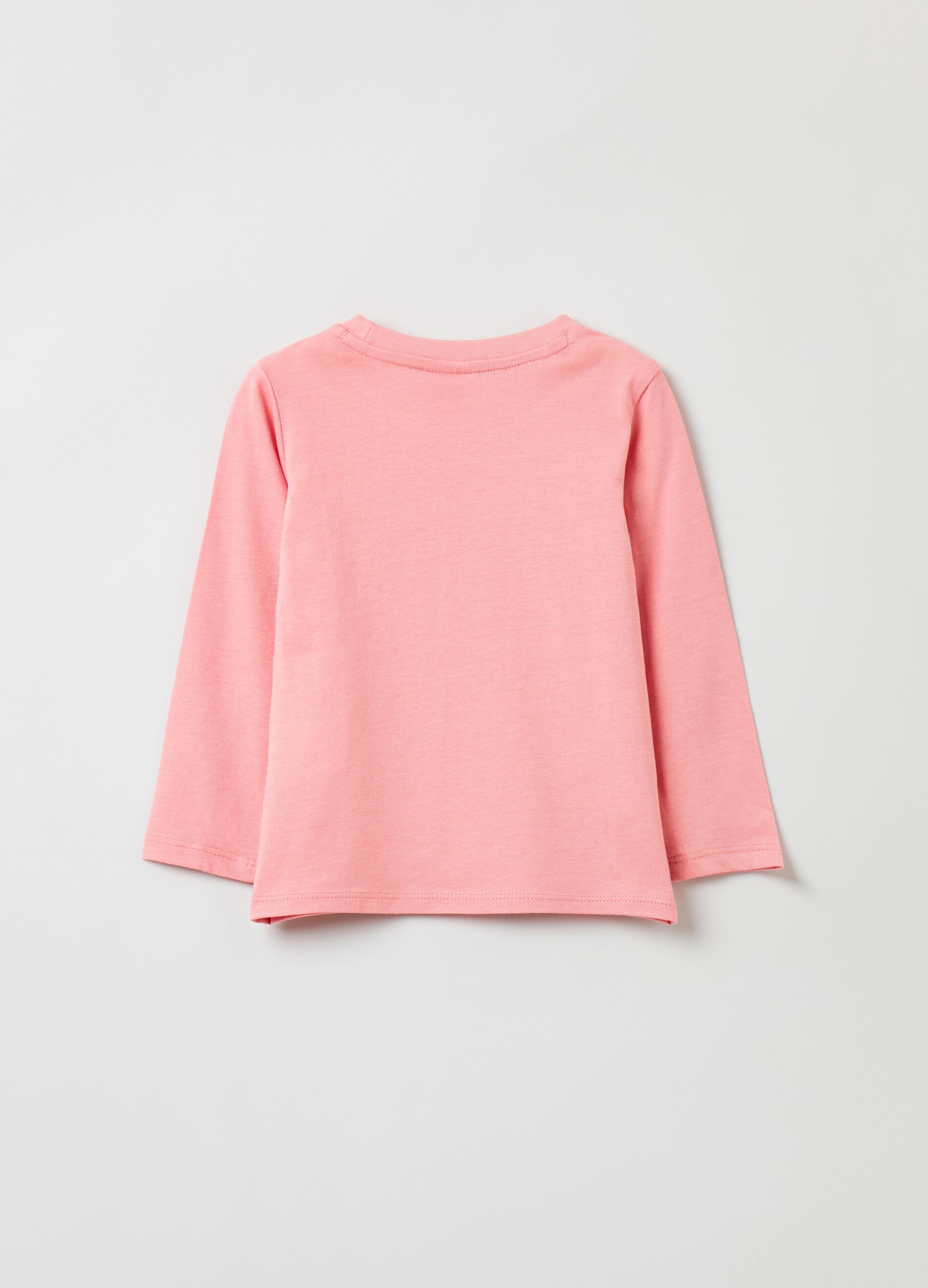 T-shirt a maniche lunghe con stampa_2