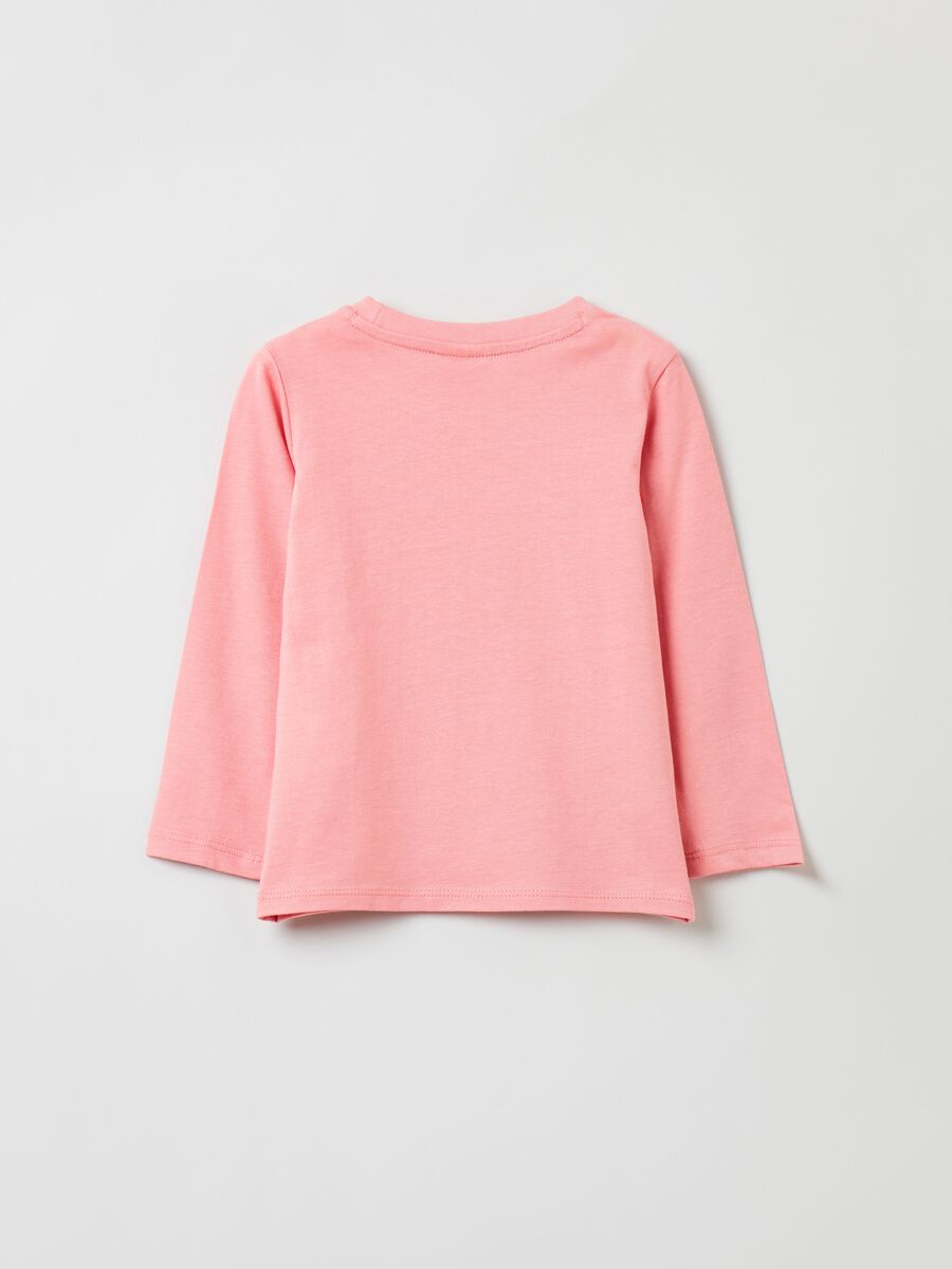T-shirt a maniche lunghe con stampa_2