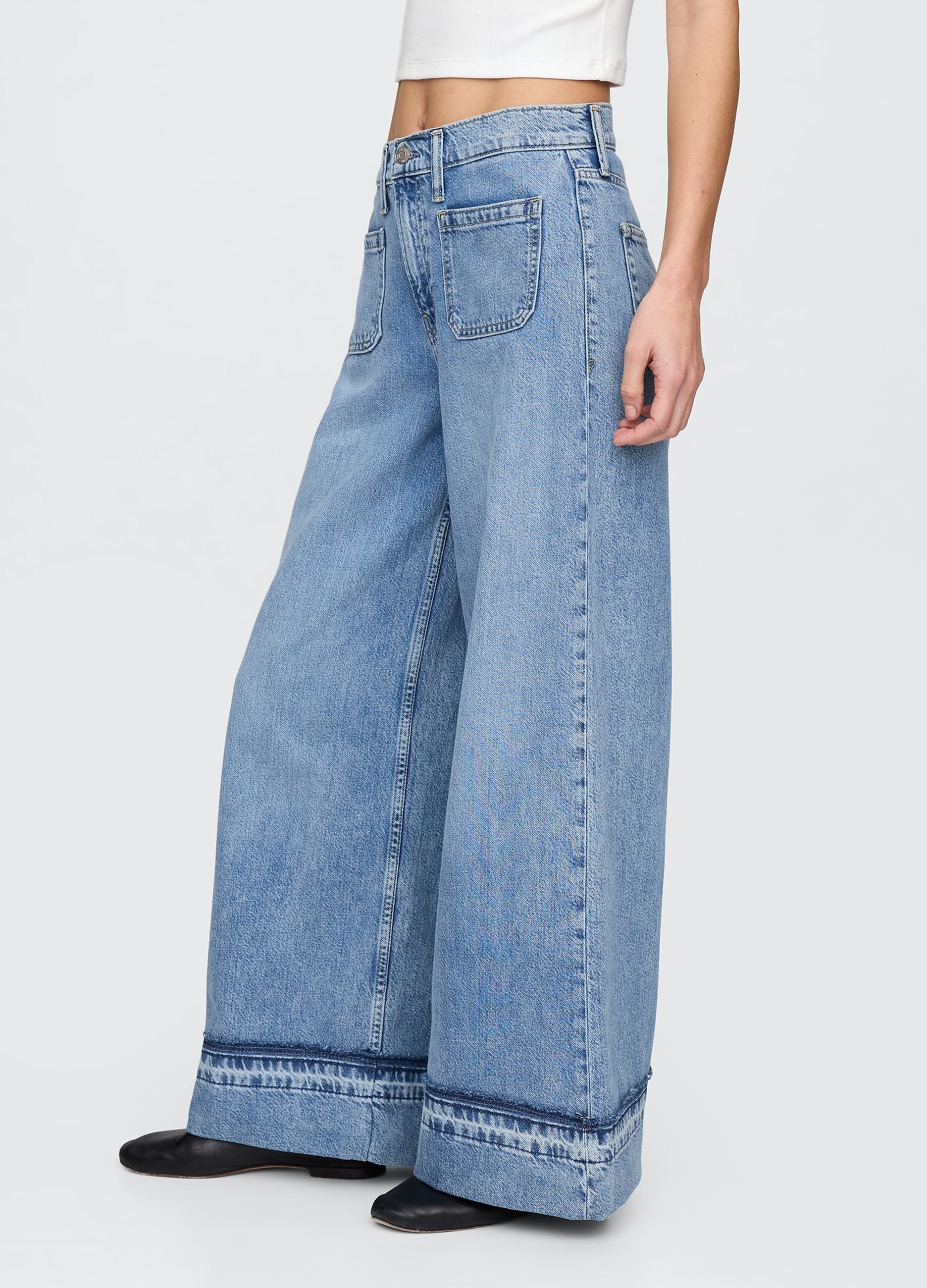 Gap Wide Leg Denim Jeans