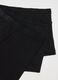 Tripack stretch cotton black boxer shorts regular fit_1