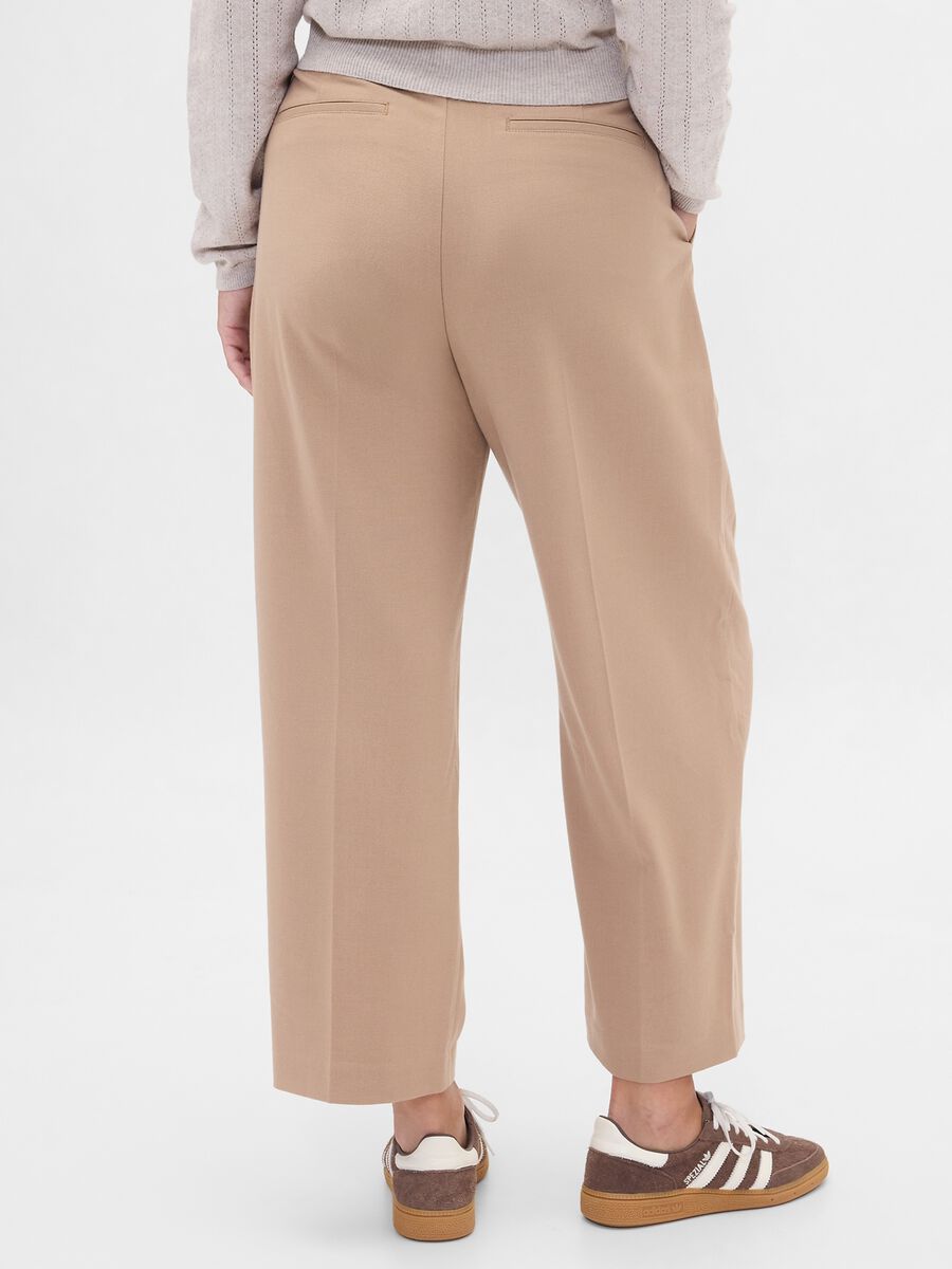 Beige Stretch Trousers_5