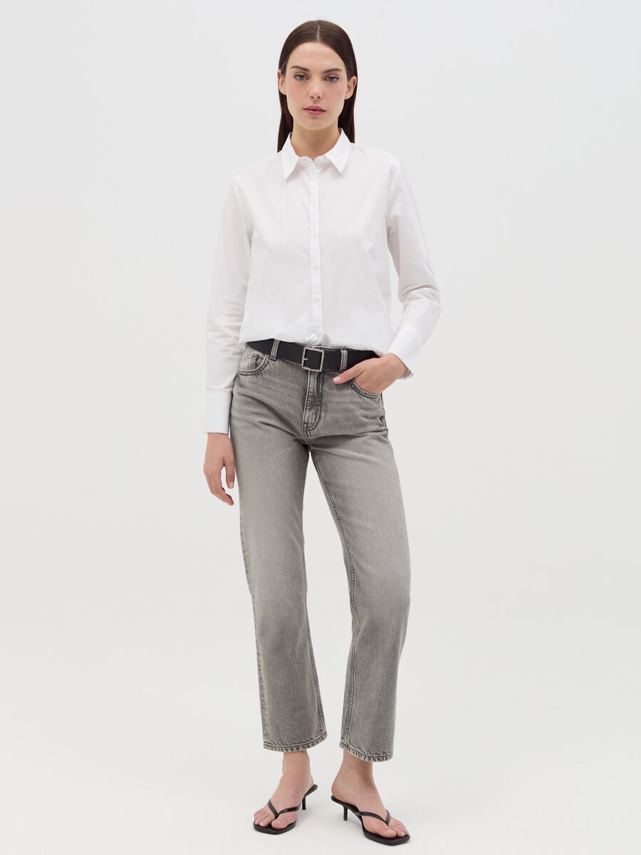 Striped cotton shirt_1