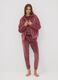 Pink star-print stretch pyjama trousers_0