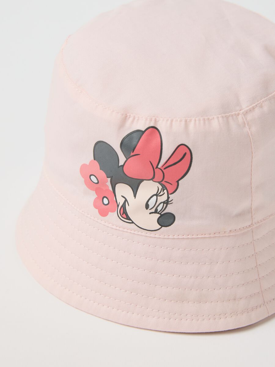 Pink fishing hat with Minnie Mouse print_1