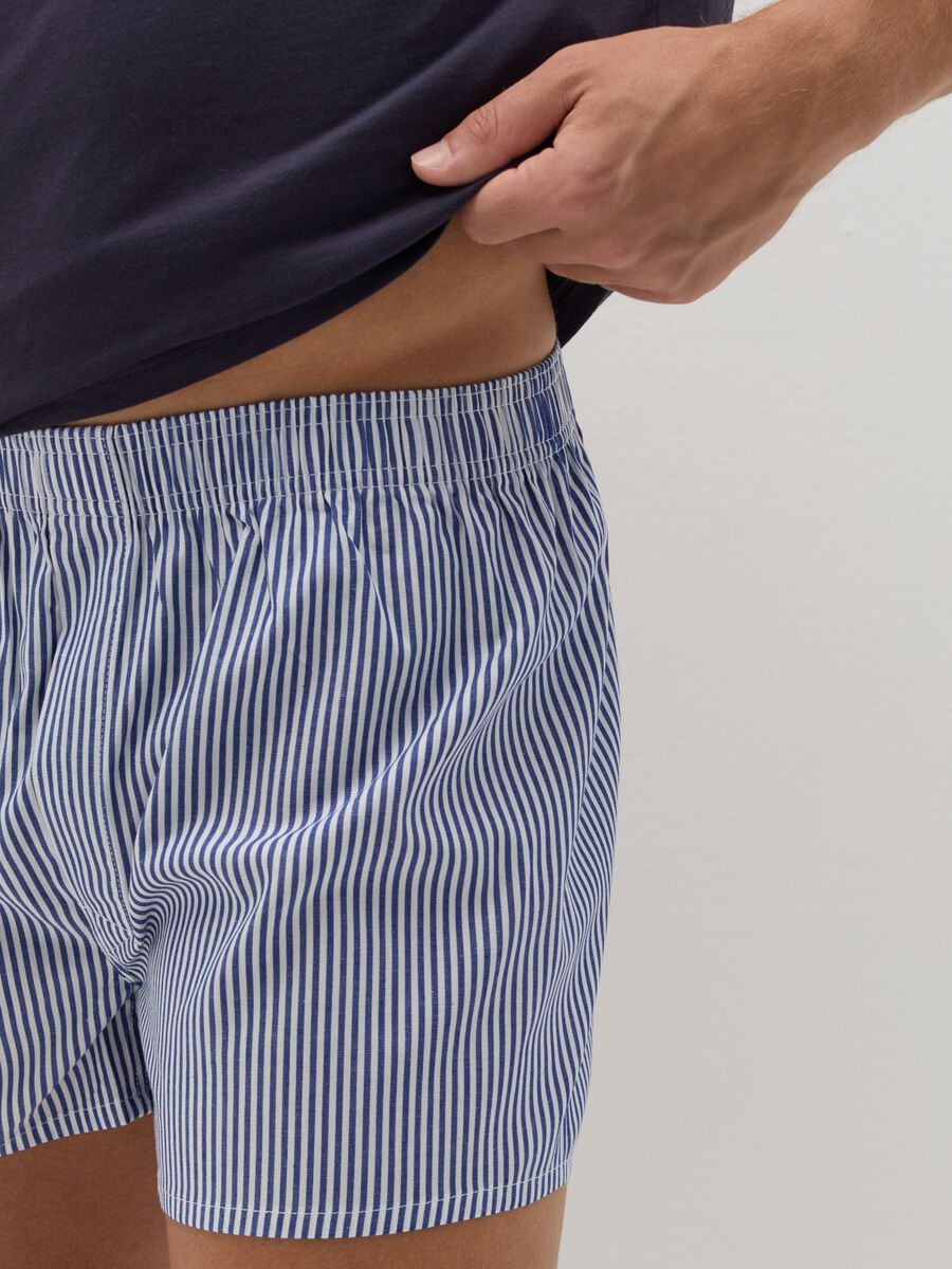 Two-pack boxer shorts in cotton canvas_3