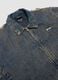 Vintage Dark Blue Padded Denim Jacket_7