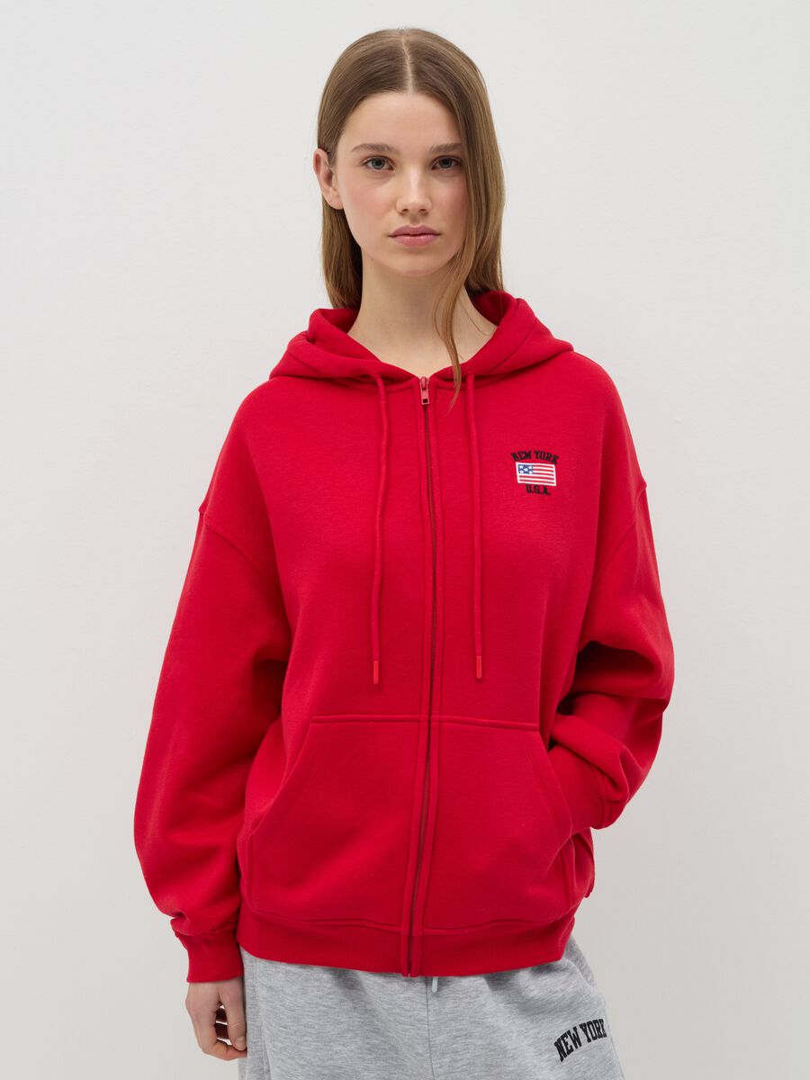 Oversize full-zip hoodie_0