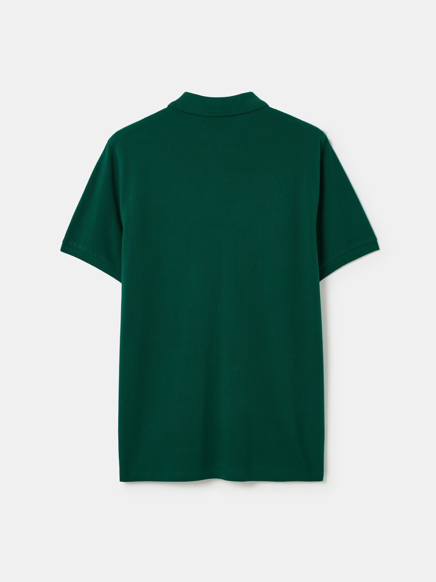 Supima cotton piquet polo shirt_4