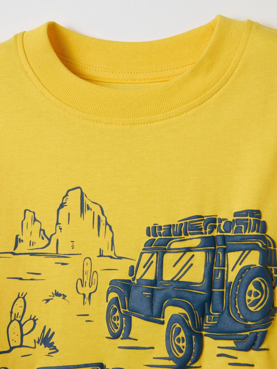 Cotton T-shirt with print_2