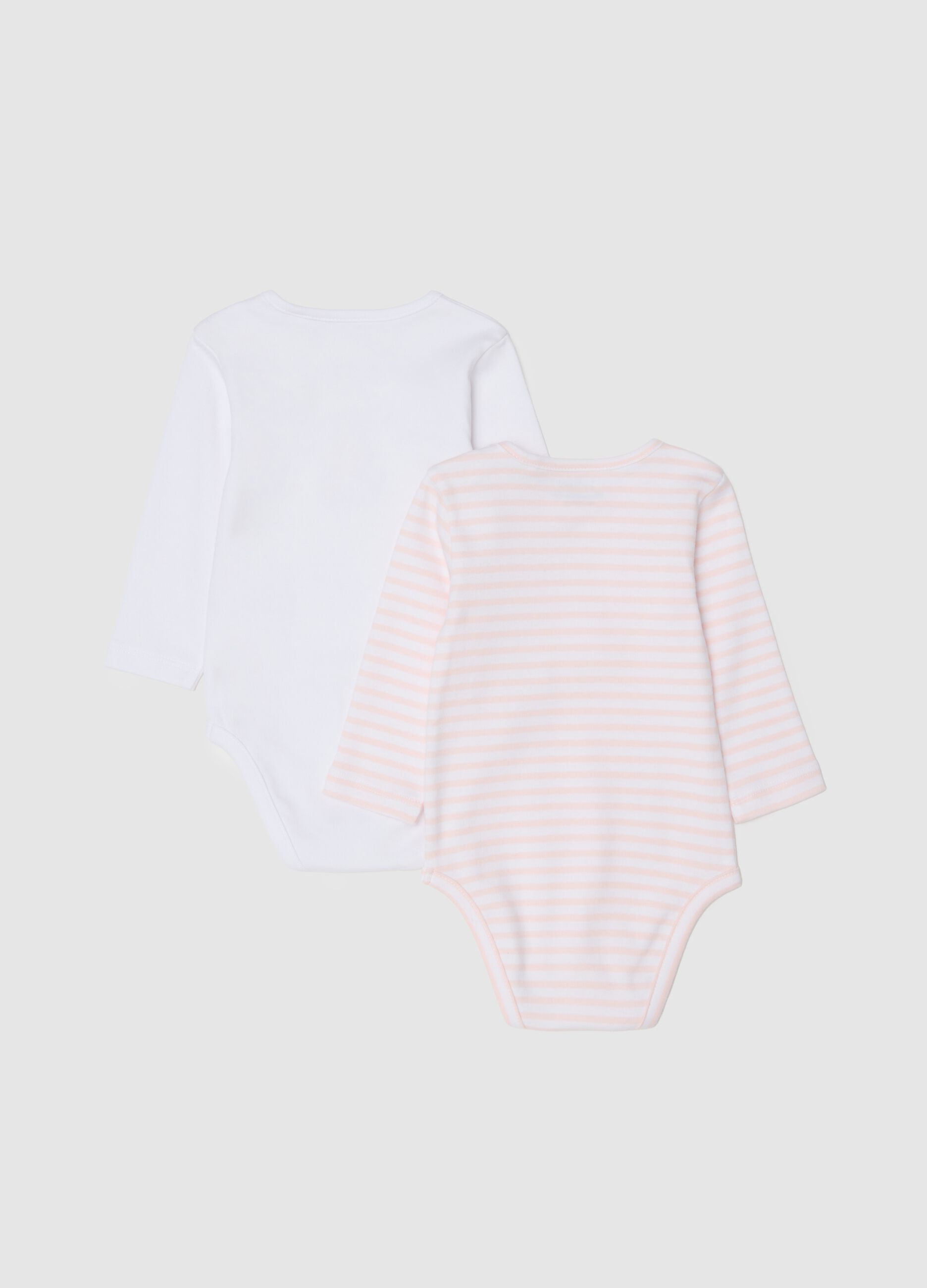 Bipack body da neonato in puro cotone multicolor
