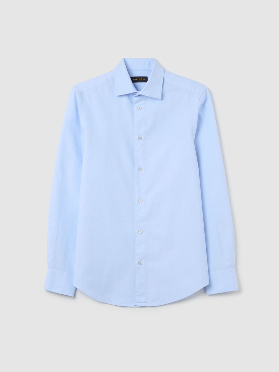 Regular-fit shirt in Oxford cotton_4