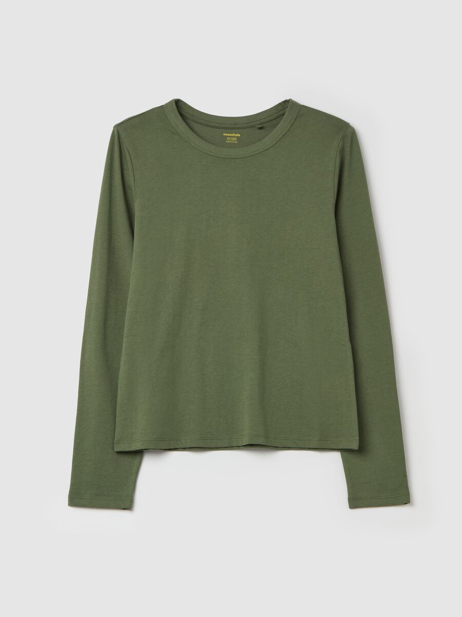 Essential long-sleeved T-shirt in cotton_4